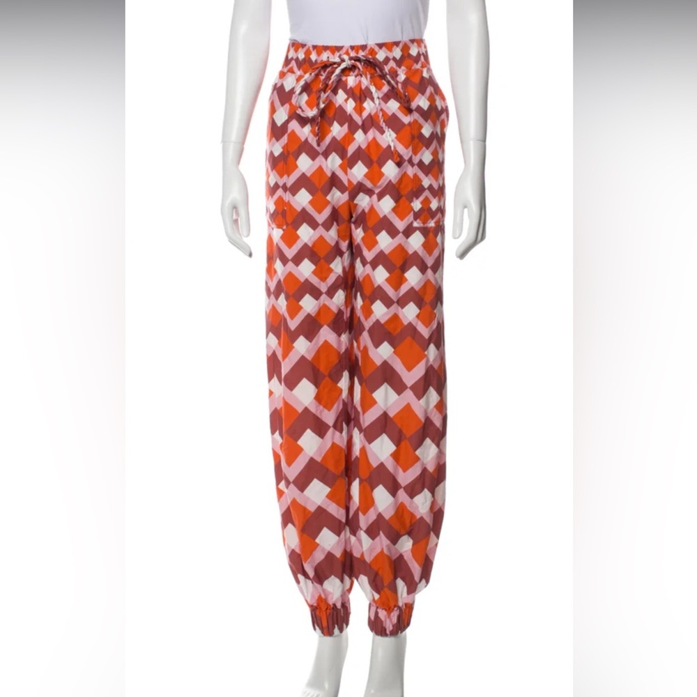 SILVIA TCHERASSI
Canobbio Abstract-Print jogger pants